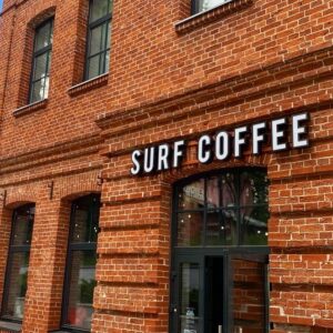 Вывеска для SURF COFFEE